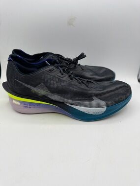 Nike VaporFly04 Men's 10.5 Black Performance Running Shoes with Multicolor S7